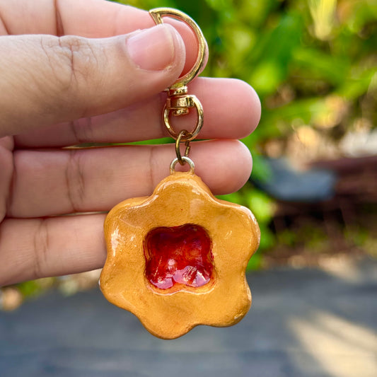 Llavero de arcilla | Galleta