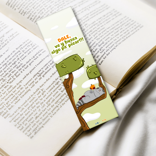 Bookmark "Lazy Racoon"