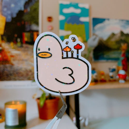 Sticker Ugly duck