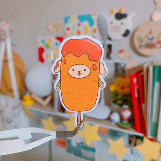 Sticker Corn dog