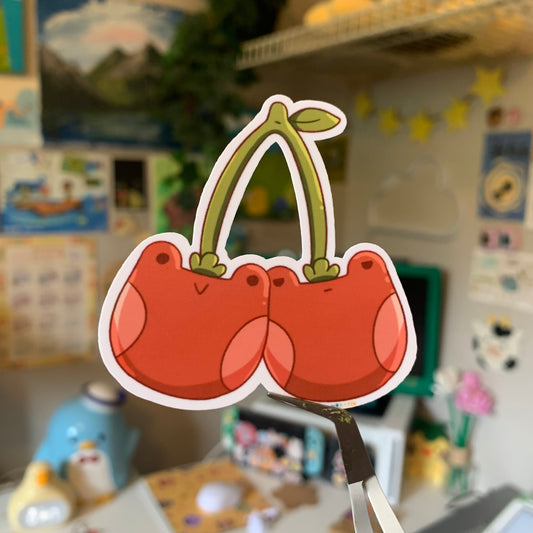 Sticker "Cherry Frogs"
