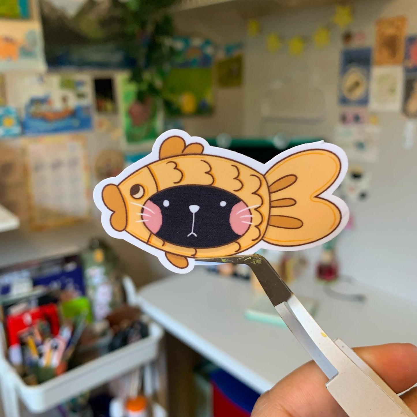 Sticker "Taiyaki Cat"