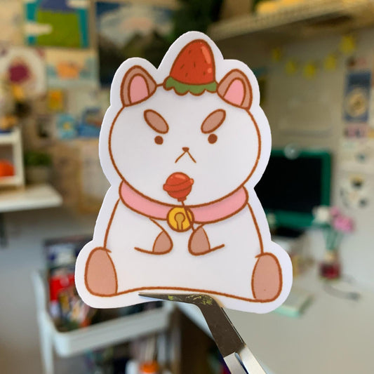 Sticker "Puppy Cat" of bee and puppycat