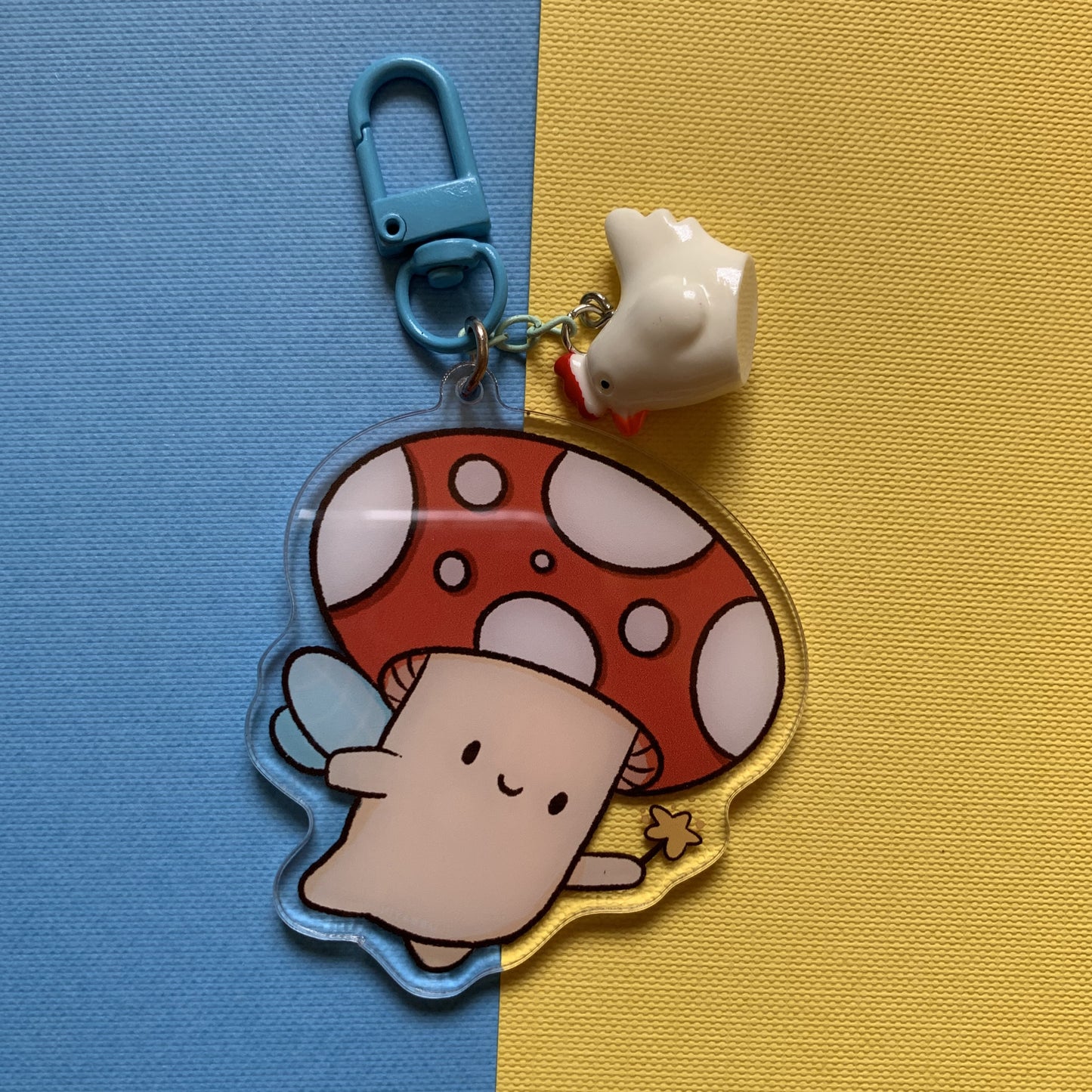 Keychain "Fairy Mushroom "