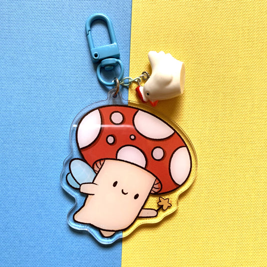 Keychain "Fairy Mushroom "